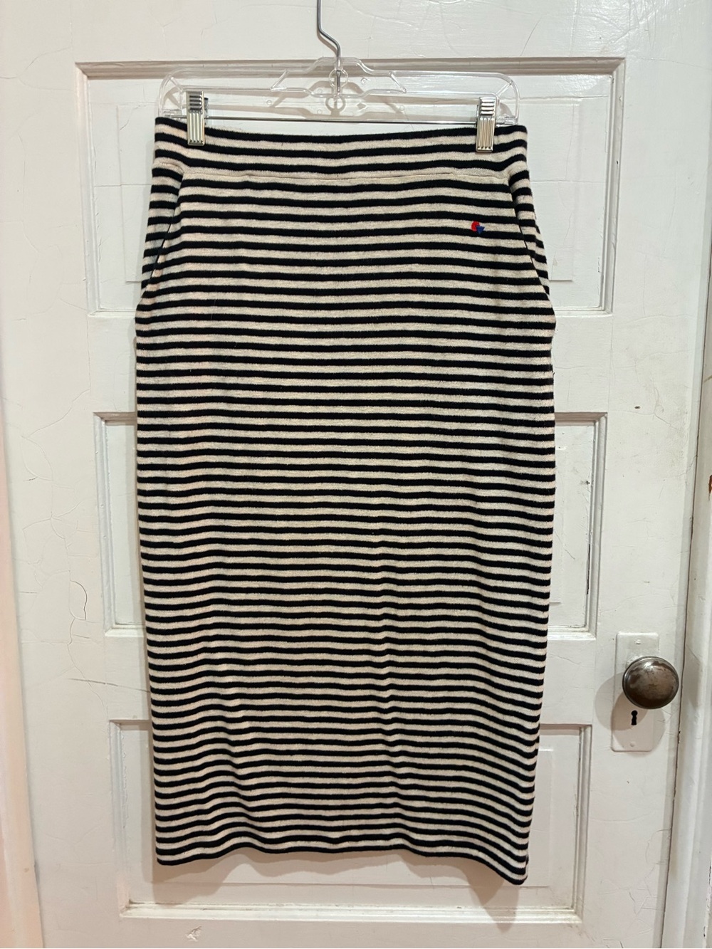 Clare V Black and White Striped Pencil Skirt ( matching top available in closet)